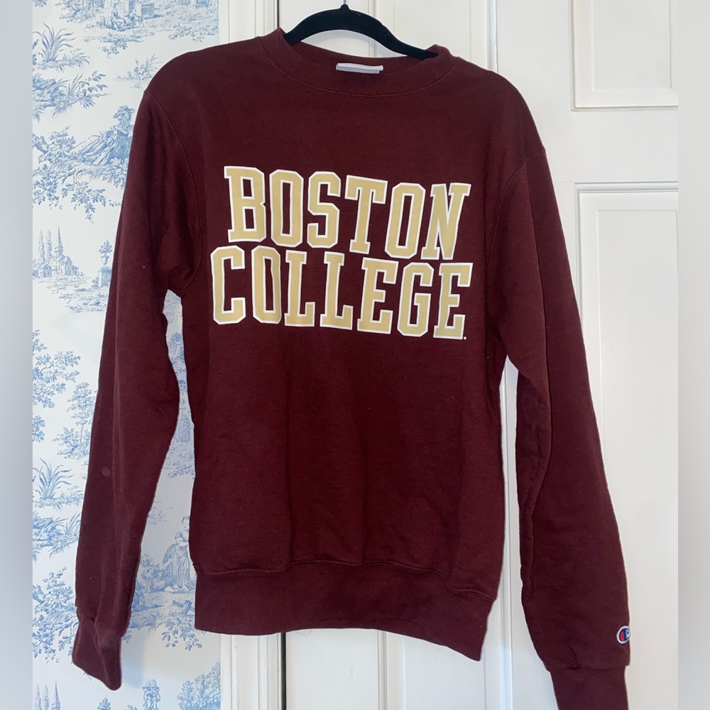 Champion Boston College crew neck size small